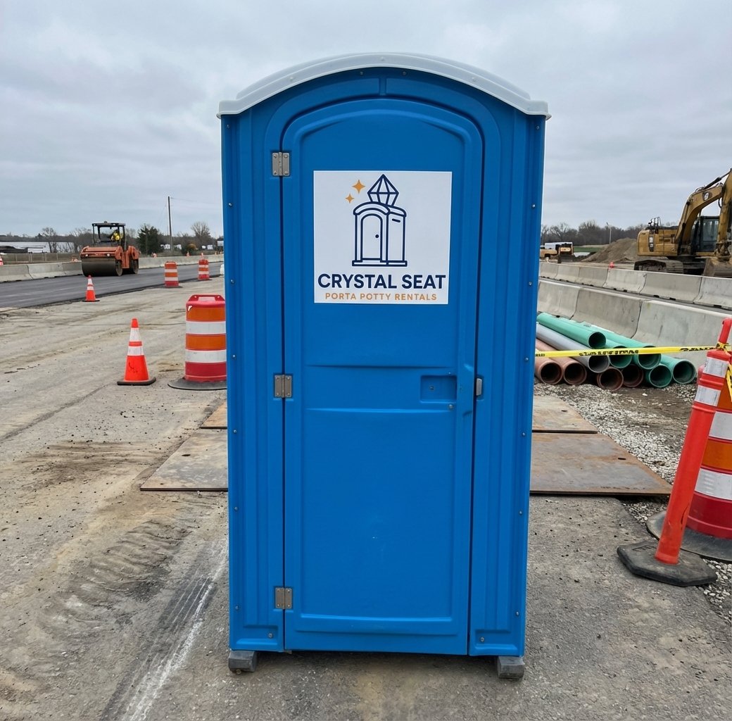 Porta Potty Rental Cleveland - Job Site